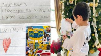 Thu Minh chia sẻ bức thư gửi ông già Noel của con trai, chi tiết đính kèm đặc biệt gây chú ý