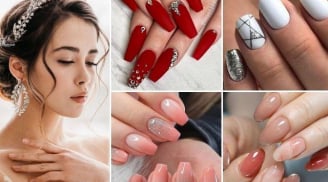 Những mẫu nail dành riêng cho cô dâu mùa đông này