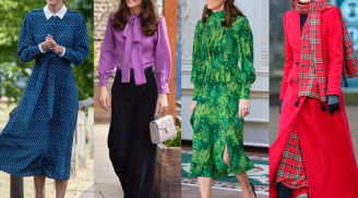 Nhìn lại phong cách sang chảnh và thanh lịch của công nương Kate năm 2020