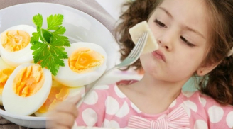 Thời điểm vàng ăn trứng tốt cho sức khỏe của bé