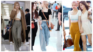 Rosé (BlackPink) rất tinh tế và khôn ngoan khi dùng những item thời trang này để khắc phục đôi khuyết điểm chân vòng kiềng