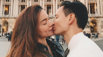 Hà Hồ và Kim Lý khiến fan 'trụy tim' vì khoảnh khắc trao nhau nụ hôn lãng mạn trong thời khắc giao thừa