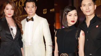 Hai cặp đôi Lệ Quyên - Lâm Bảo Châu và Trương Ngọc Ánh - Anh Dũng chiếm trọng spotlight trên thảm đỏ