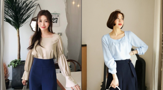 4 kiểu áo blouse tiếp tục chiếm lĩnh thị trường thời trang năm 2021