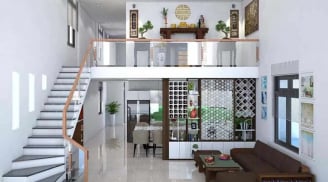 3 mẫu nhà ống gác lửng đẹp xuất sắc với chi phí 300 triệu quay đầu, nhìn vào ai cũng mê