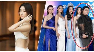 Đỗ Mỹ Linh tiết lộ sự thật phía sau khoảnh khắc bị 'chèn ép' trên thảm đỏ Miss World Việt Nam 2021