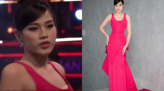 Đỗ Thị Hà gặp sự cố lộ phụ kiện nhạy cảm ngay trên sóng truyền hình chỉ vì chiếc đầm sexy