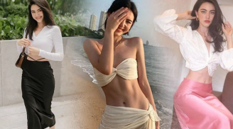 'Ma nữ xinh đẹp nhất Thái Lan' mách bạn cách mặc váy lụa không lộ thân hình cò hương
