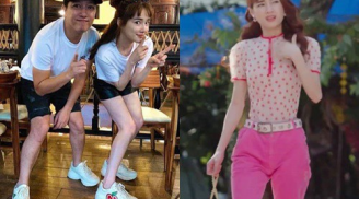Trường Giang gây tranh cãi khi đăng ảnh vợ gầy khẳng khiu còn quảng cáo thuốc giảm cân