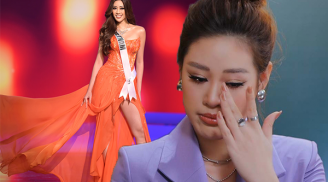Khánh Vân bất ngờ bật khóc khi đang chinh chiến ở Miss Universe vì lý do xúc động này