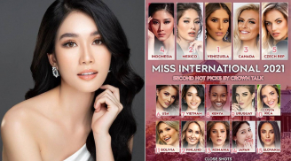 Chưa đi thi Miss International 2021, Á hậu Phương Anh đã được các chuyên trang sắc đẹp dự đoán lọt Top cao
