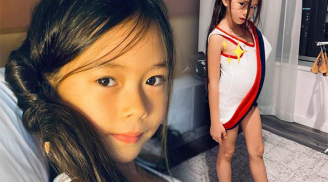 Con gái Đoan Trang mới 7 tuổi đã biết tự tay chế váy thành đồ mới một cách chuyên nghiệp