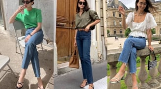 Đây mới là item mix cùng quần jeans hack chân dài miên man lại hết sức sành điệu