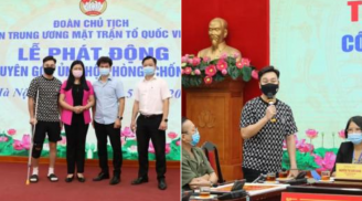 MC Thành Trung trao gần 400 triệu đồng vào quỹ Vaccine cộng đồng, ủng hộ công tác phòng chống Covid-19