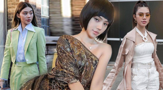 Hoa hậu Jolie Nguyễn thường xuyên diện đồ trung tính bất ngờ 'đổi phỏm' sang phong cách lòe loẹt