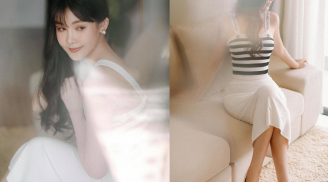 Lê Âu Ngân Anh khiến fan mê mẩn với style nàng thơ dù chỉ là ở nhà