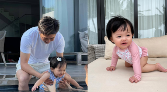 Cường Đô La tiết lộ sở thích của con gái, nhìn khuôn mặt hớn hở của ái nữ ai cũng thích thú