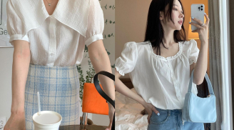 5 kiểu áo blouse trắng 'chân ái' của mùa hè cho chị em tha hồ diện đẹp để sống ảo