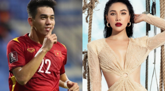 Bố Tiến Linh lên tiếng về tin đồn con trai yêu người mẫu Quỳnh Thư