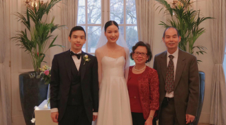 Chà Mi Vietnam's Next Top Model bất ngờ chia sẻ toàn bộ ảnh đám cưới bên ông xã gốc Hoa