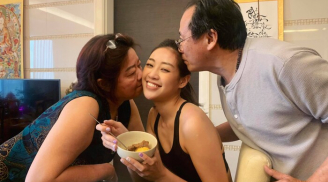 Khánh Vân đã trở về nhà sau thời gian cách ly, hạnh phúc vì được mẹ chiêu đãi bữa cơm ngon nhất