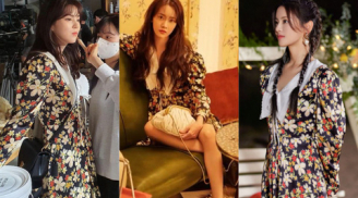 Màn 'đụng hàng' kỷ lục với một chiếc váy hoa, 5 mỹ nhân Hàn lép vế trước người đẹp Hoa Ngữ