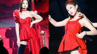 Jennie và những lần khiến fan mê đắm với trang phục màu đỏ tỏa sáng rực rỡ