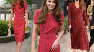 Nổi tiếng thanh lịch như Kate Middleton cũng có lúc bị dìm dáng khi chọn đầm sai tỉ lệ