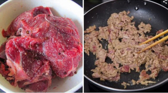 Ướp thịt bò với đường hay muối trước: Mẹo nhỏ để thịt luôn mềm ngọt, mọng nước, không khô dai