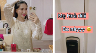 Hòa Minzy tự hào khi được con trai yêu khen 'xinh'