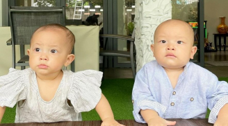 Hai nhóc tỳ nhà Hà Hồ tham gia 'họp gia đình', nét mặt vừa nghiêm túc vừa hớn hở của Leon gây chú ý