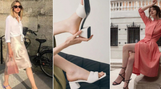 2 mẫu sandals được gái Pháp yêu thích, vừa đẹp vừa hack chân dài miên man