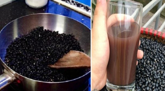 Khung giờ vàng uống nước đỗ đen giúp giảm cân, sống thọ