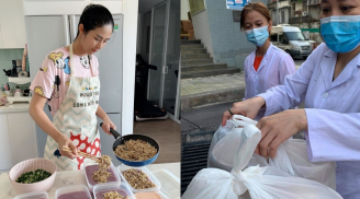 Ngọc Hân và Jennifer Phạm tự tay vào bếp nấu cơm từ thiện cho bệnh viện nhi