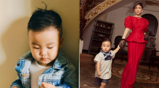 Hòa Minzy trổ tài cắt tóc cho con trai, ông xã liền vào khẳng định câu chắc nịch nào ngờ bị 'dìm hàng'