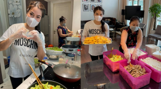Trương Ngọc Ánh biến penthouse 300m2 thành bếp cơm từ thiện cho tuyến đầu chống dịch