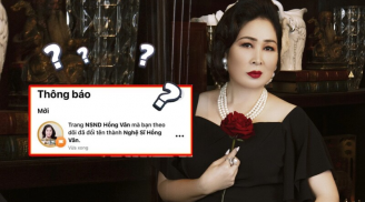 Hồng Vân lên tiếng về việc bị bỏ chữ 'Nghệ sĩ nhân dân' khỏi tên trên fanpage