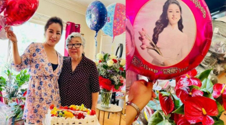 Thúy Nga xúc động vì được đón sinh nhật bên mẹ ruột sau loạt ồn ào với Kim Ngân