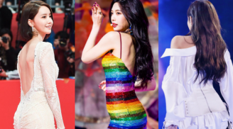 Những mỹ nhân sở hữu bóng lưng đẹp nuột nà: Jennie và Joy đầy gợi cảm, Yoona gây sốt