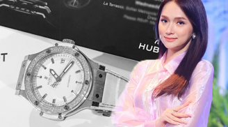 Hương Giang bất ngờ tặng lại chiếc đồng hồ mua đấu giá 900 triệu làm từ thiện