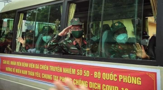 300 chiến sĩ Học viện Quân Y Hà Nội vào TP.HCM, chữa trị F0 tại nhà
