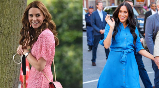 Cùng chọn váy dài cho mùa hè, Công nương Kate và Meghan Markle có phong cách hoàn toàn đối lập