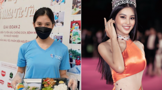 Hoa hậu Tiểu Vy ăn mặc cực giản dị trong ngày sinh nhật, tất bật làm việc ý nghĩa cho cộng đồng