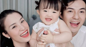 Đông Nhi khoe khoảnh khắc hạnh phúc của gia đình nhân dịp con gái tròn 10 tháng tuổi
