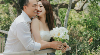 Vợ chồng Chi Bảo tung loạt ảnh cưới ngôn tình khi bà xã mang thai 2 tháng