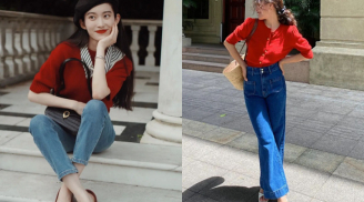 Street style Châu Á tuần qua ngập tràn sắc đỏ đón ngày Thu thêm rạng rỡ