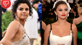 Selena Gomez tại Met Gala: Năm nào cũng là cực phẩm nhan sắc chỉ duy nhất một lần thảm họa