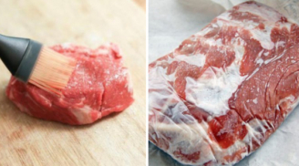 Thịt lợn mua về đừng bỏ ngay vào tủ lạnh, làm thêm 1 bước để thịt tươi ngon, không lo nhiễm khuẩn, biến chất
