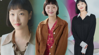 Không chỉ gây tranh cãi với tóc 'cún gặm', Kim Go Eun cũng diện đồ như bà thím dìm hàng hiệu
