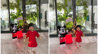 Ái nữ nhà Cường Đô La 'đốn tim' cư dân mạng với hình ảnh diện áo dài đầy đáng yêu